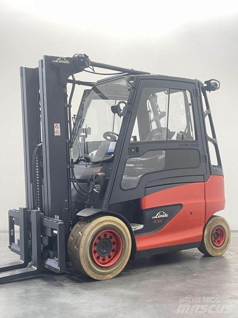 Linde E35H-01/600-388 Elektrikli forkliftler