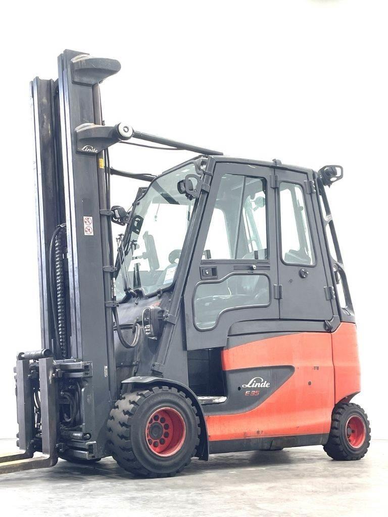Linde E35HL-01 Elektrikli forkliftler