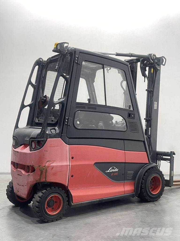 Linde E35HL-01-387 Elektrikli forkliftler