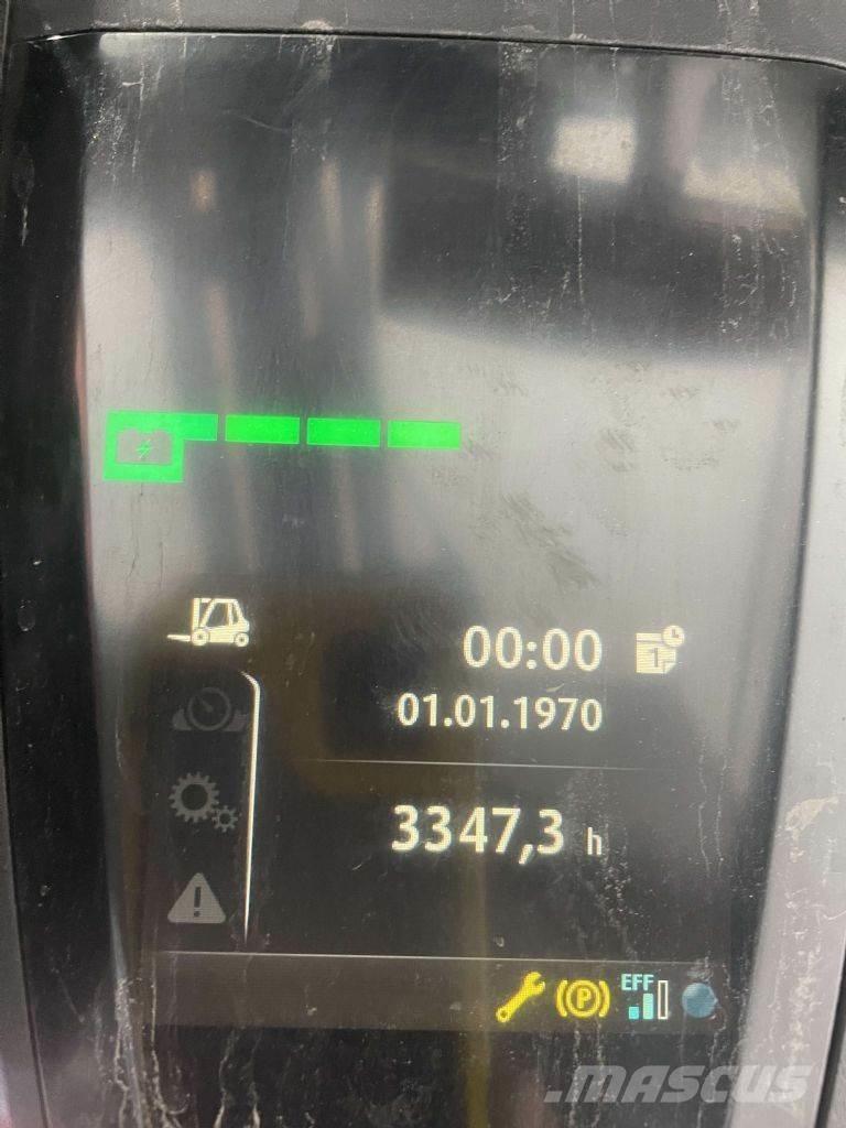 Linde E35HL-01-387 Elektrikli forkliftler