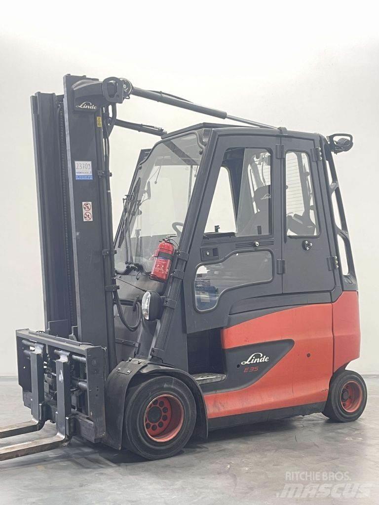 Linde E35HL-01-387 Elektrikli forkliftler