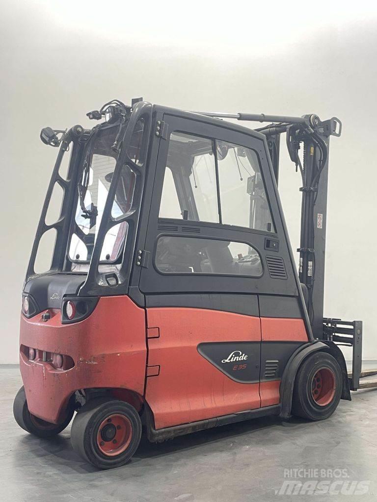 Linde E35HL-01-387 Elektrikli forkliftler
