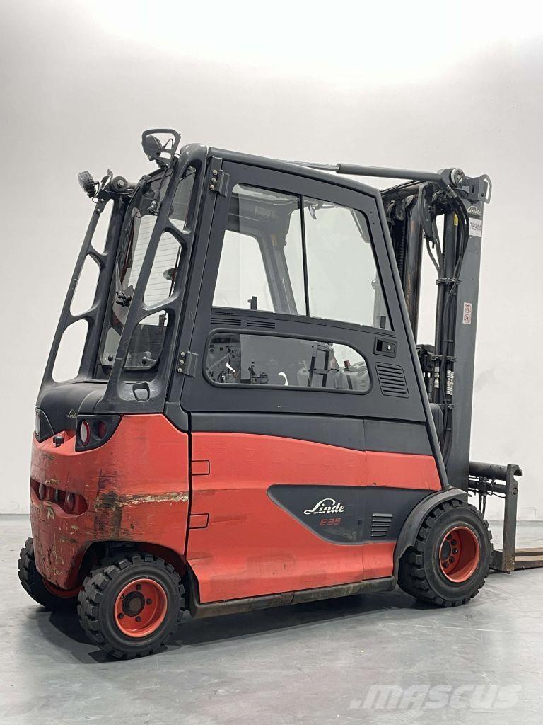 Linde E35HL-01-387 Elektrikli forkliftler