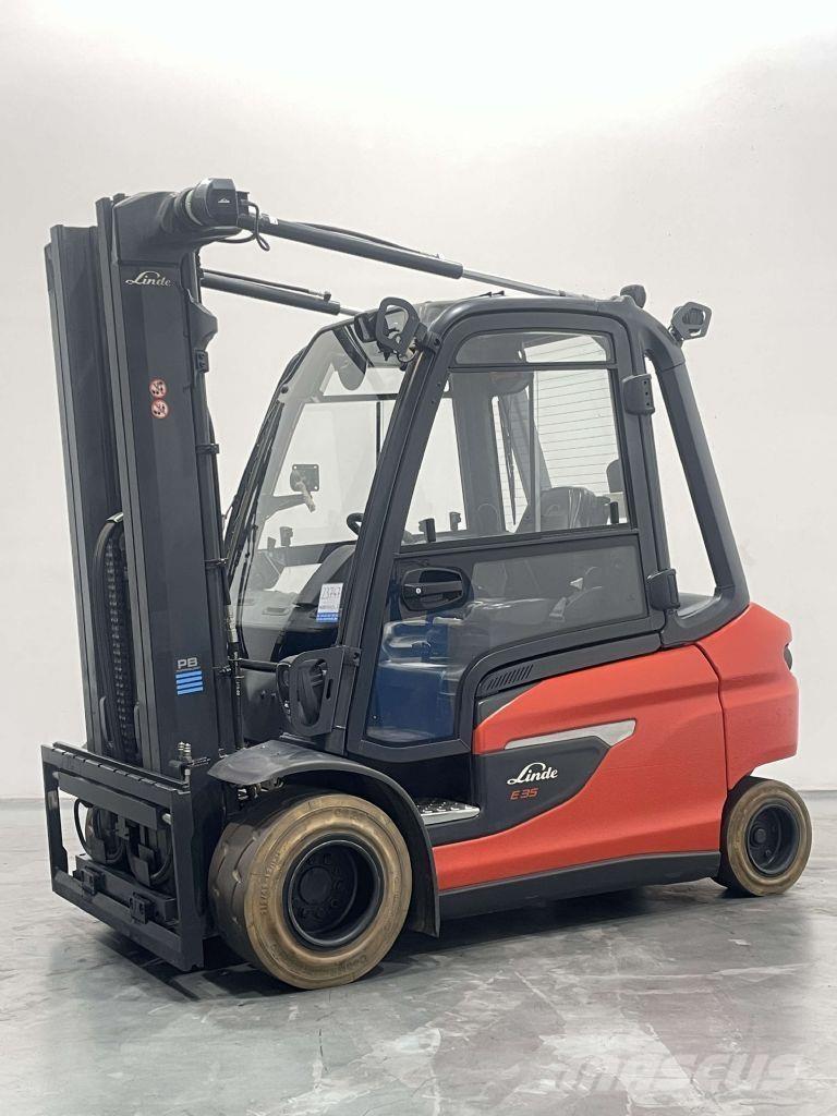 Linde E35L-01-1252 Elektrikli forkliftler