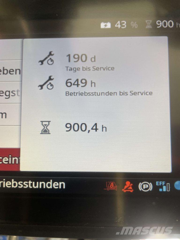 Linde E35L-01-1252 Elektrikli forkliftler