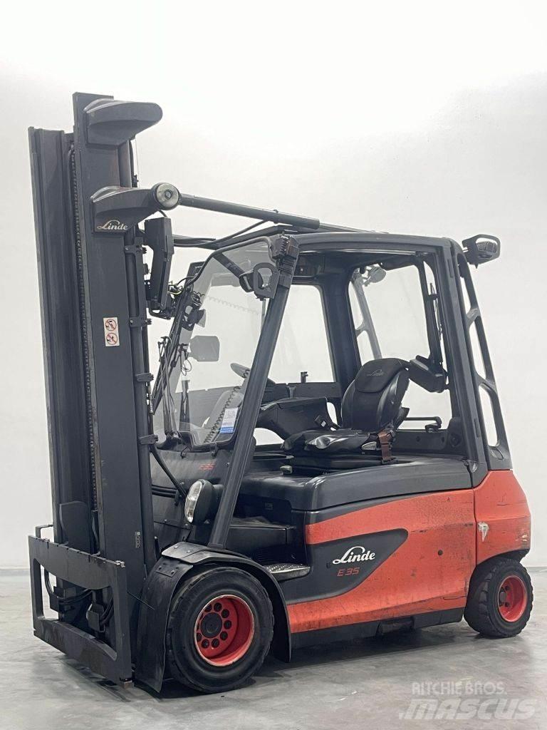 Linde E35L-01-387 Elektrikli forkliftler