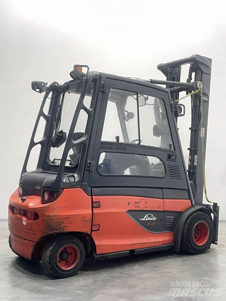 Linde E35L-01-387 Elektrikli forkliftler
