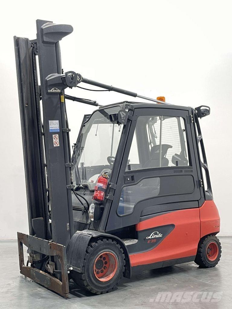 Linde E35L-01-387 Elektrikli forkliftler