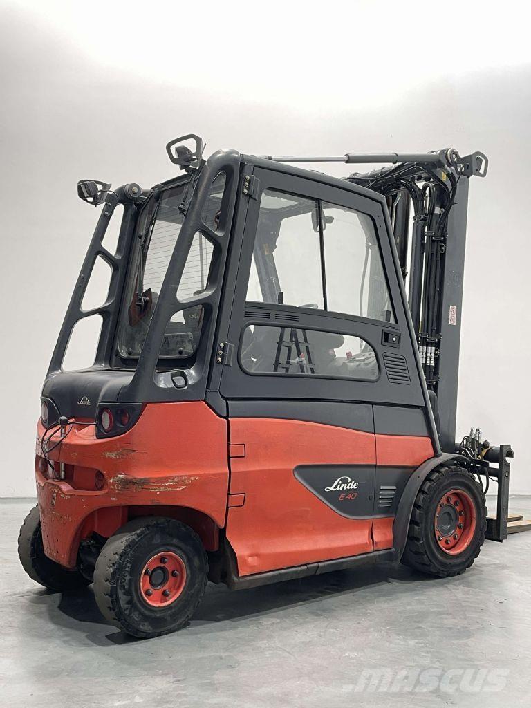Linde E40H-01/600-388 Elektrikli forkliftler