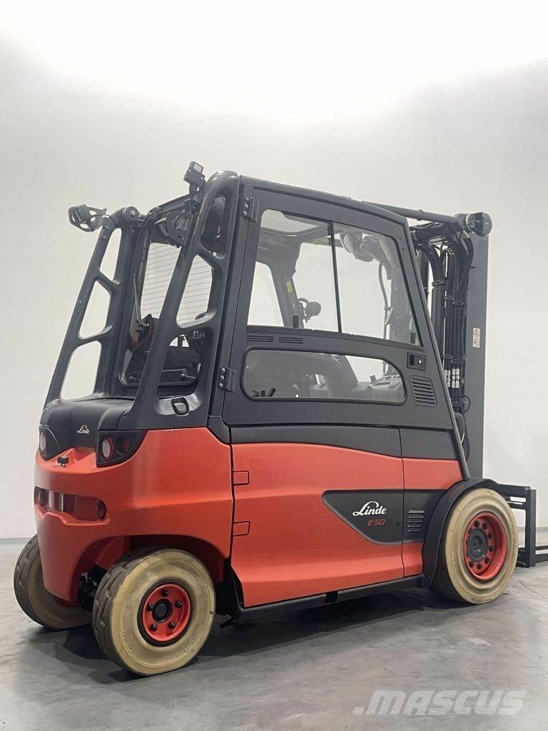 Linde E50HL-01-388 Elektrikli forkliftler
