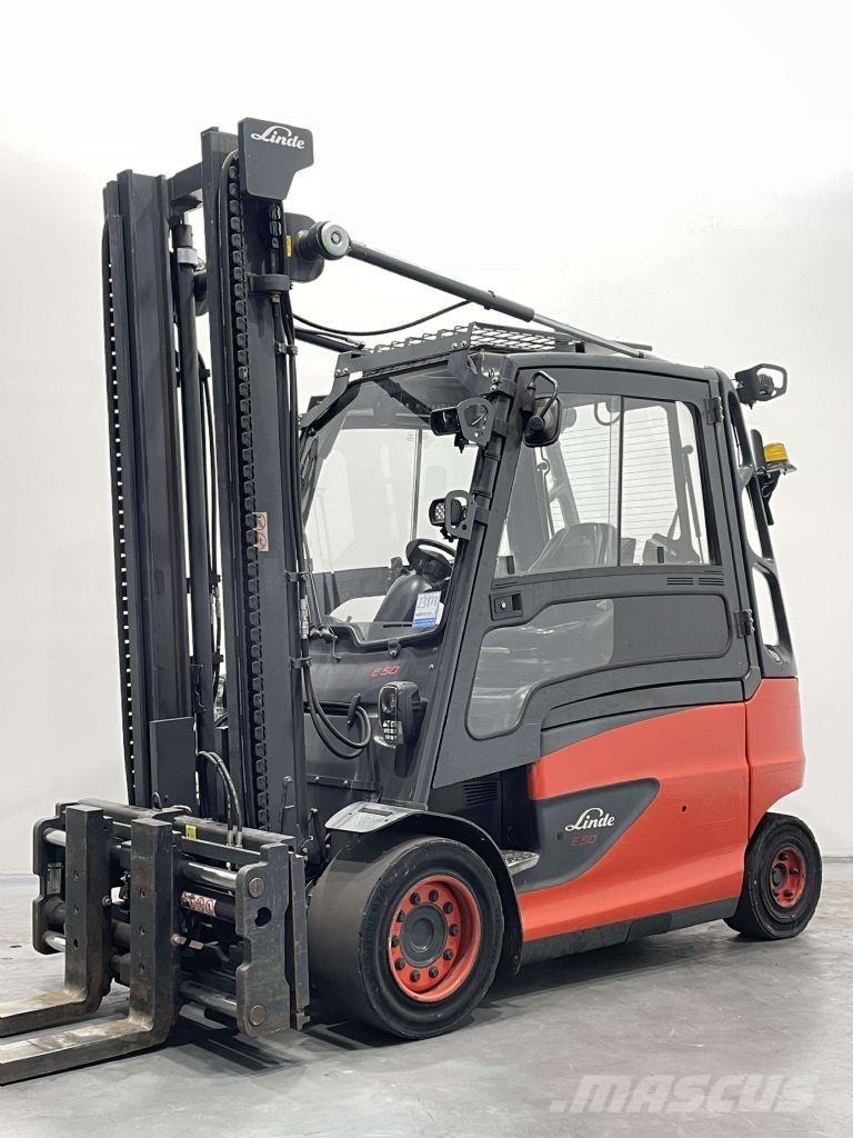 Linde E50HL-01-388 Elektrikli forkliftler
