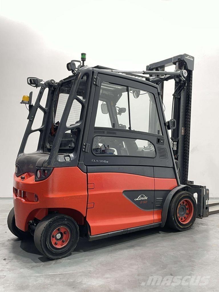 Linde E50HL-01-388 Elektrikli forkliftler