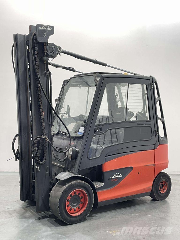 Linde E50HL-01-388 Elektrikli forkliftler