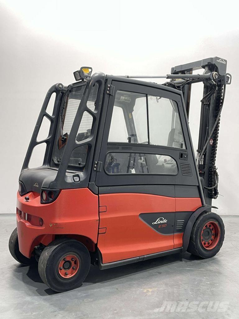 Linde E50HL-01-388 Elektrikli forkliftler