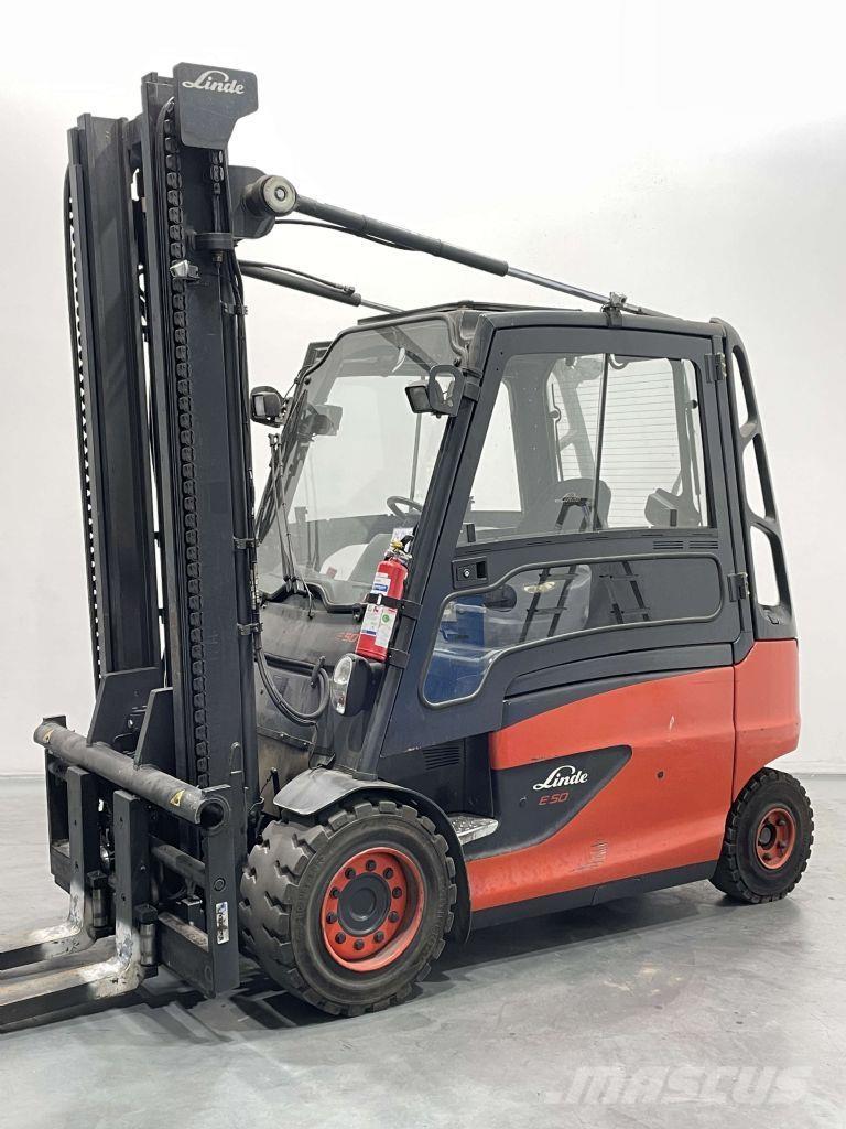 Linde E50HL-01-388 Elektrikli forkliftler