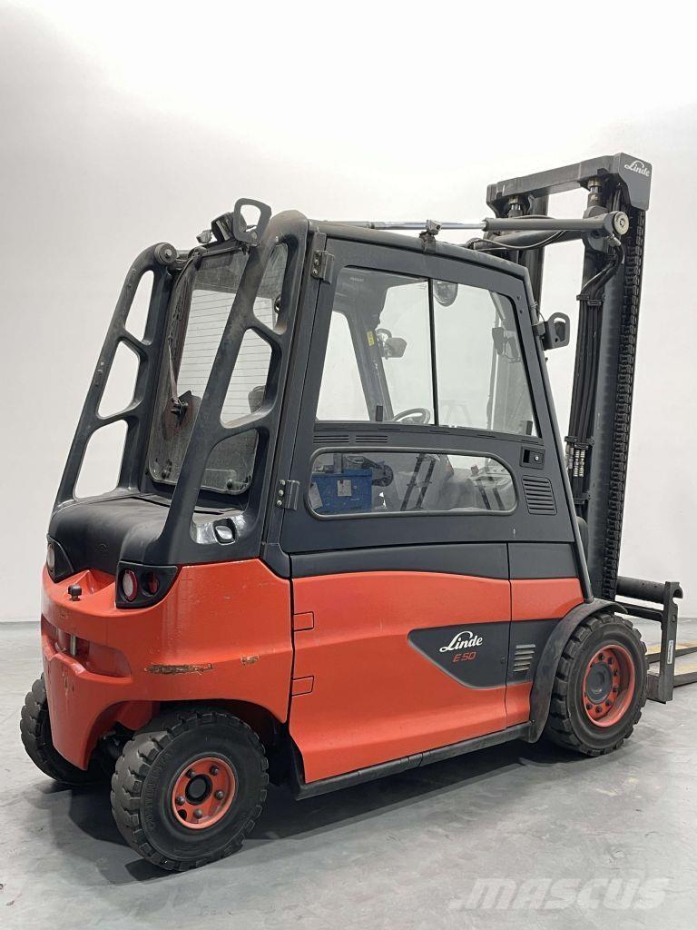 Linde E50HL-01-388 Elektrikli forkliftler