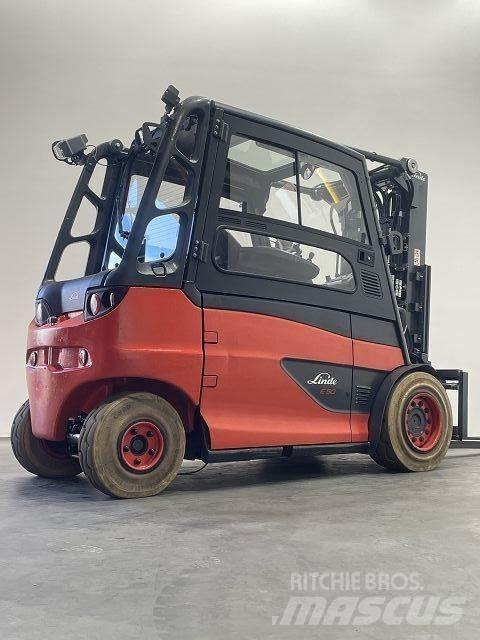 Linde E50L-01/600-388 Elektrikli forkliftler
