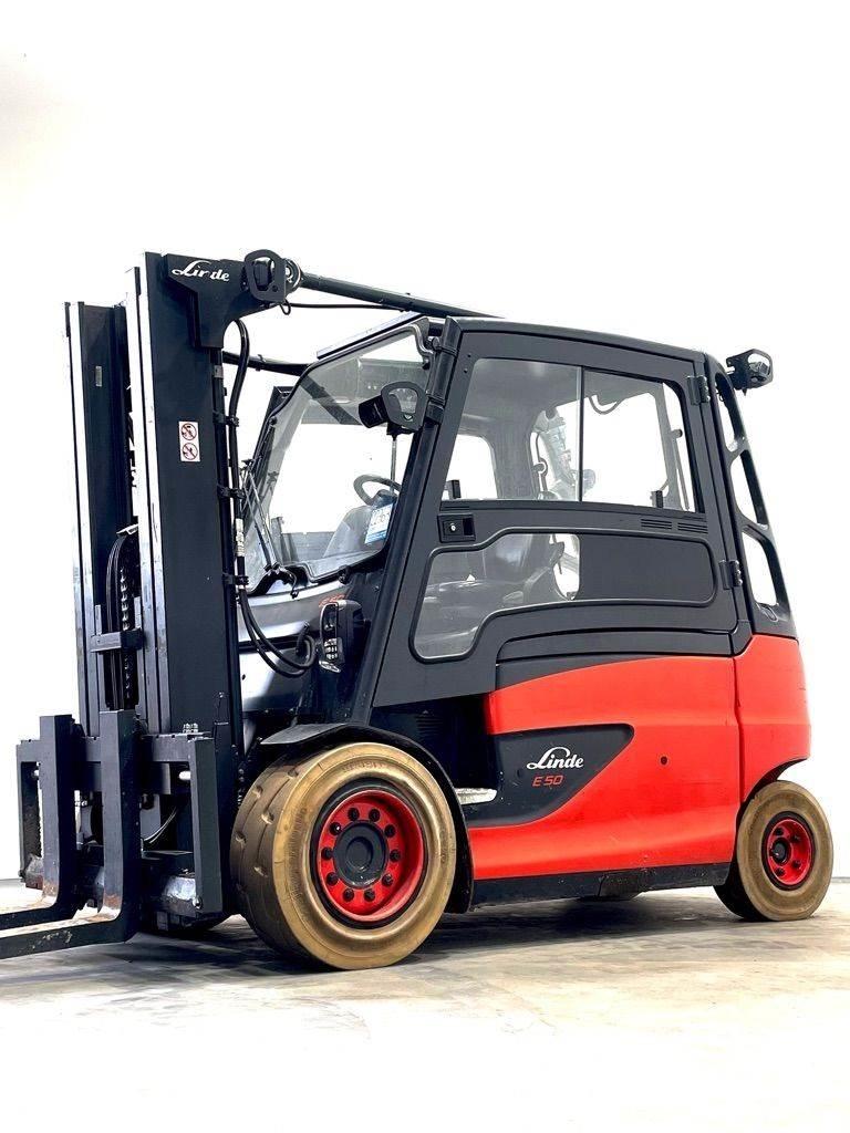 Linde E50L/600-388 Elektrikli forkliftler