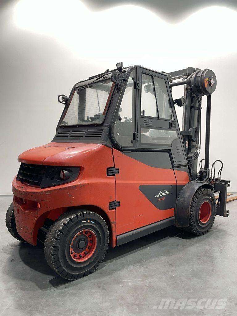 Linde E80-01-1279 Elektrikli forkliftler