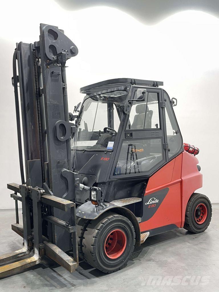 Linde E80-01-1279 Elektrikli forkliftler