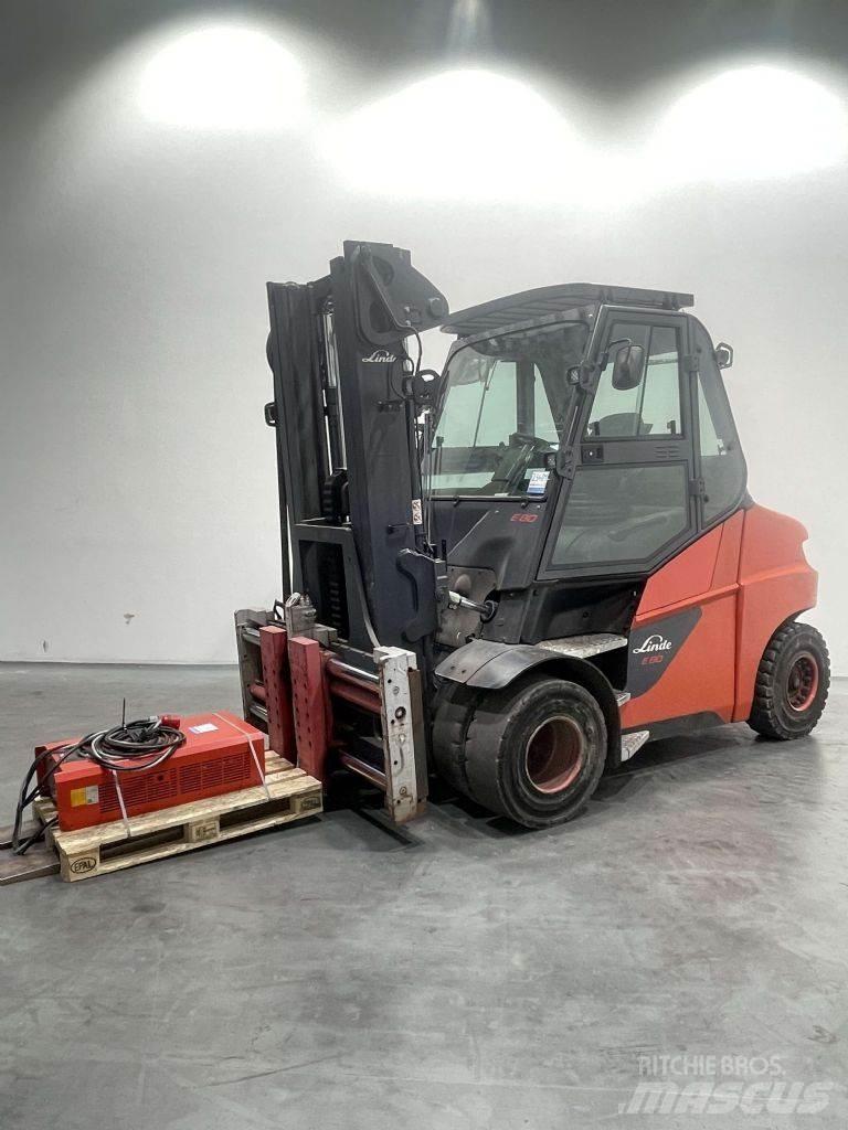 Linde E80-01/900-1279 Elektrikli forkliftler