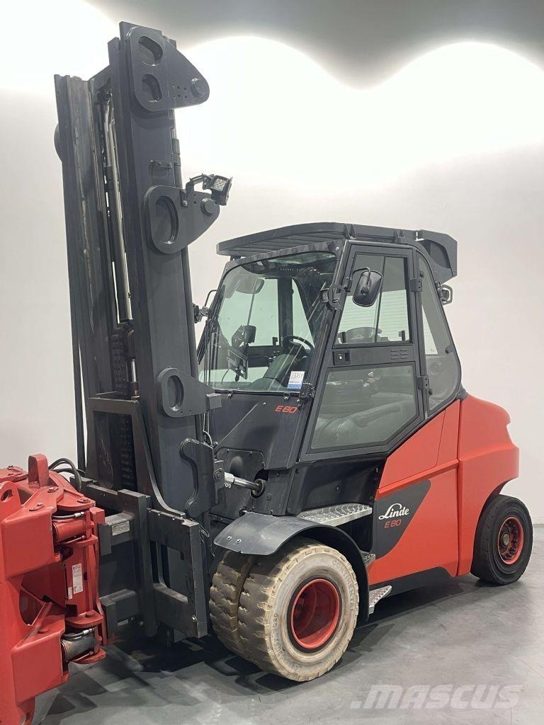 Linde E80-01/900-1279 Elektrikli forkliftler