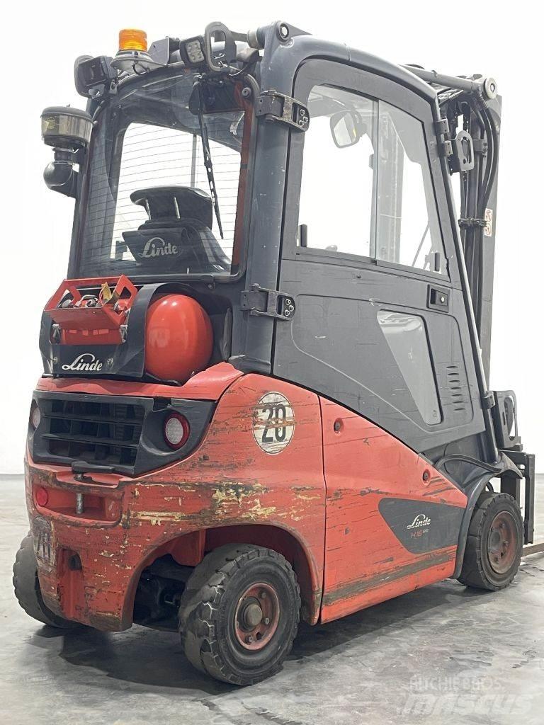 Linde H16T-01-391 LPG'li forkliftler