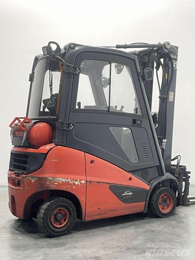 Linde H16T-01-391 LPG'li forkliftler