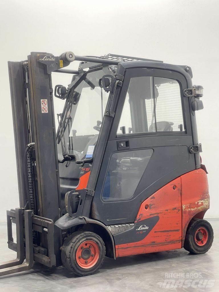 Linde H16T-01-391 LPG'li forkliftler