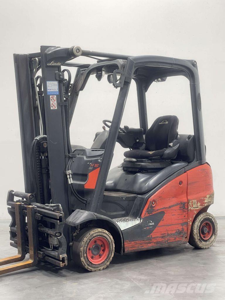 Linde H16T-01-391 LPG'li forkliftler