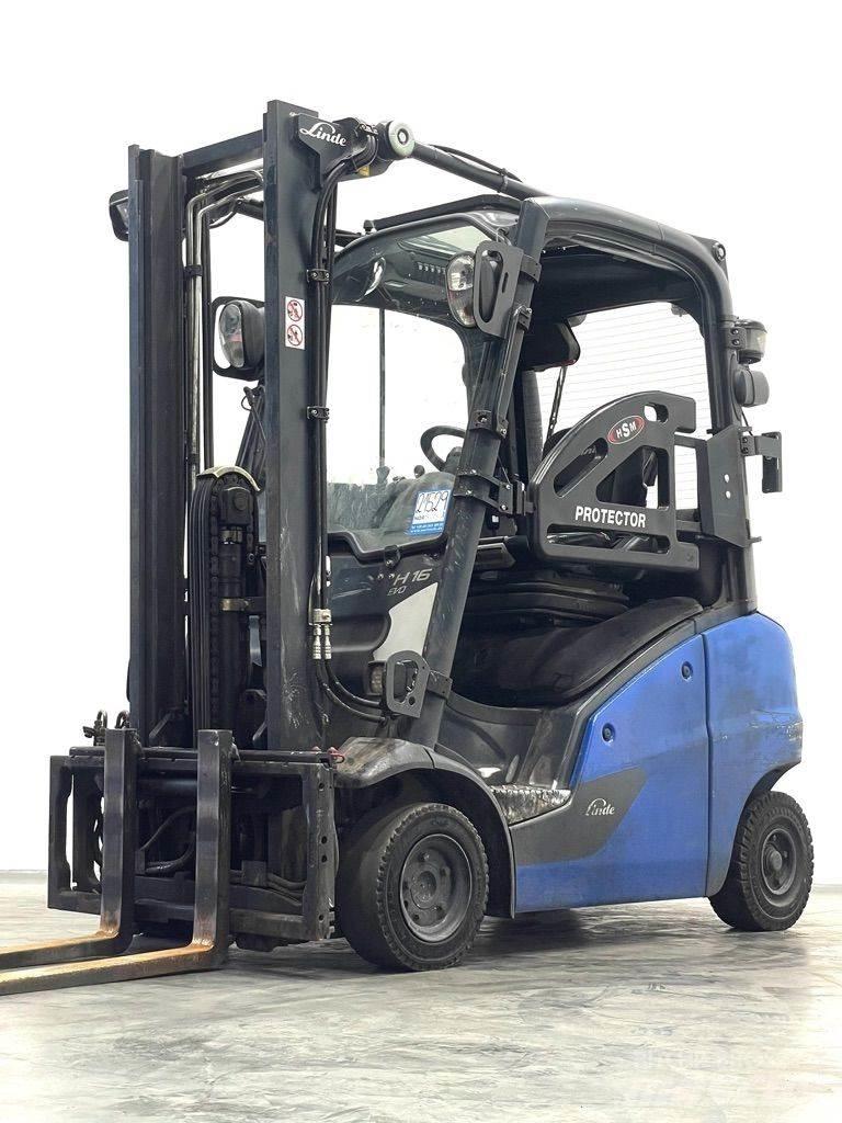 Linde H16T-391-EVO LPG'li forkliftler