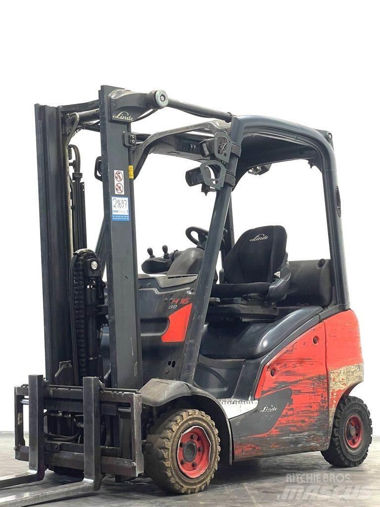 Linde H16T-391-EVO LPG'li forkliftler