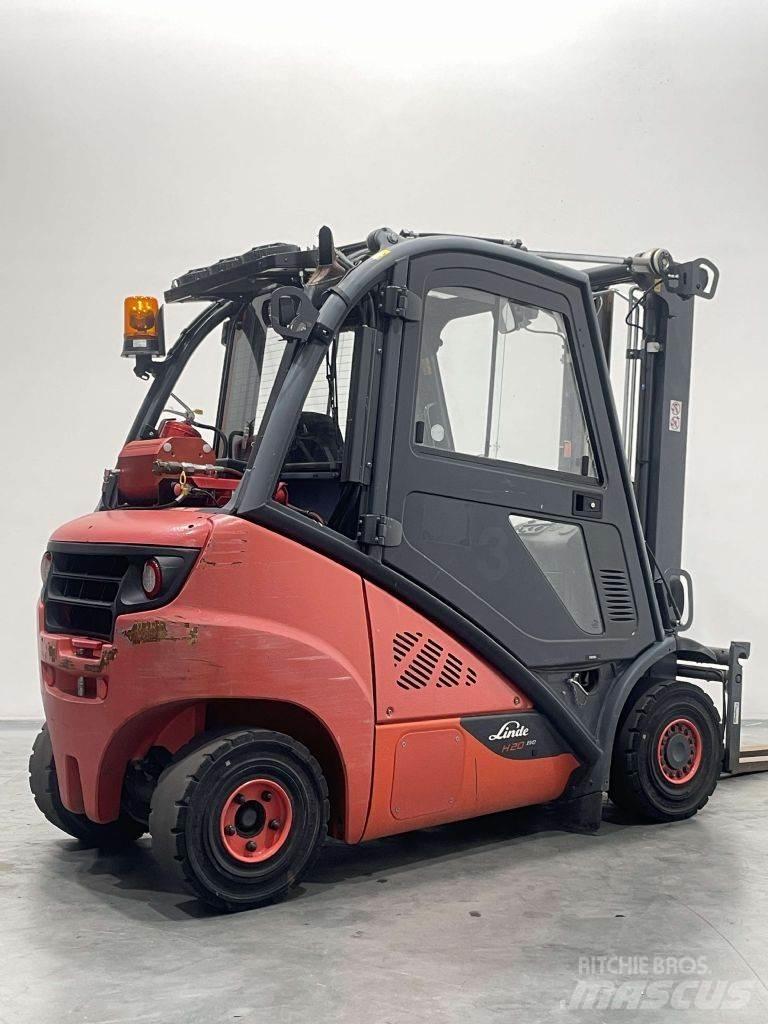 Linde H20D-02/600-392 LPG'li forkliftler