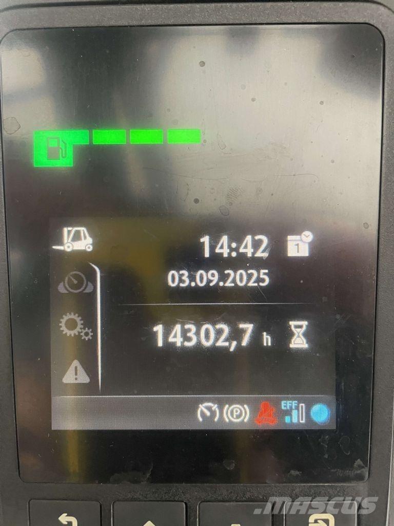 Linde H25T-01-1202 LPG'li forkliftler