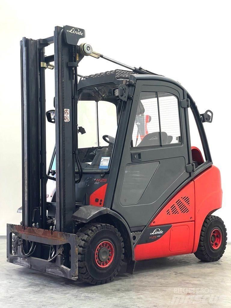 Linde H25T-392-EVO LPG'li forkliftler