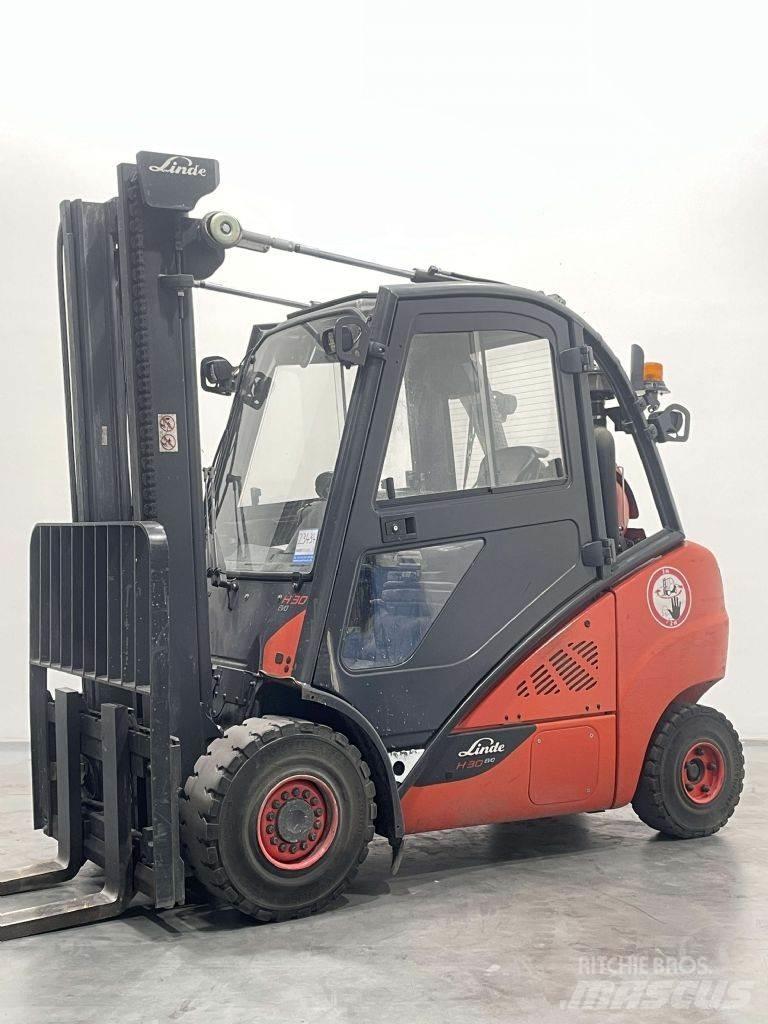 Linde H30T-02-393 LPG'li forkliftler
