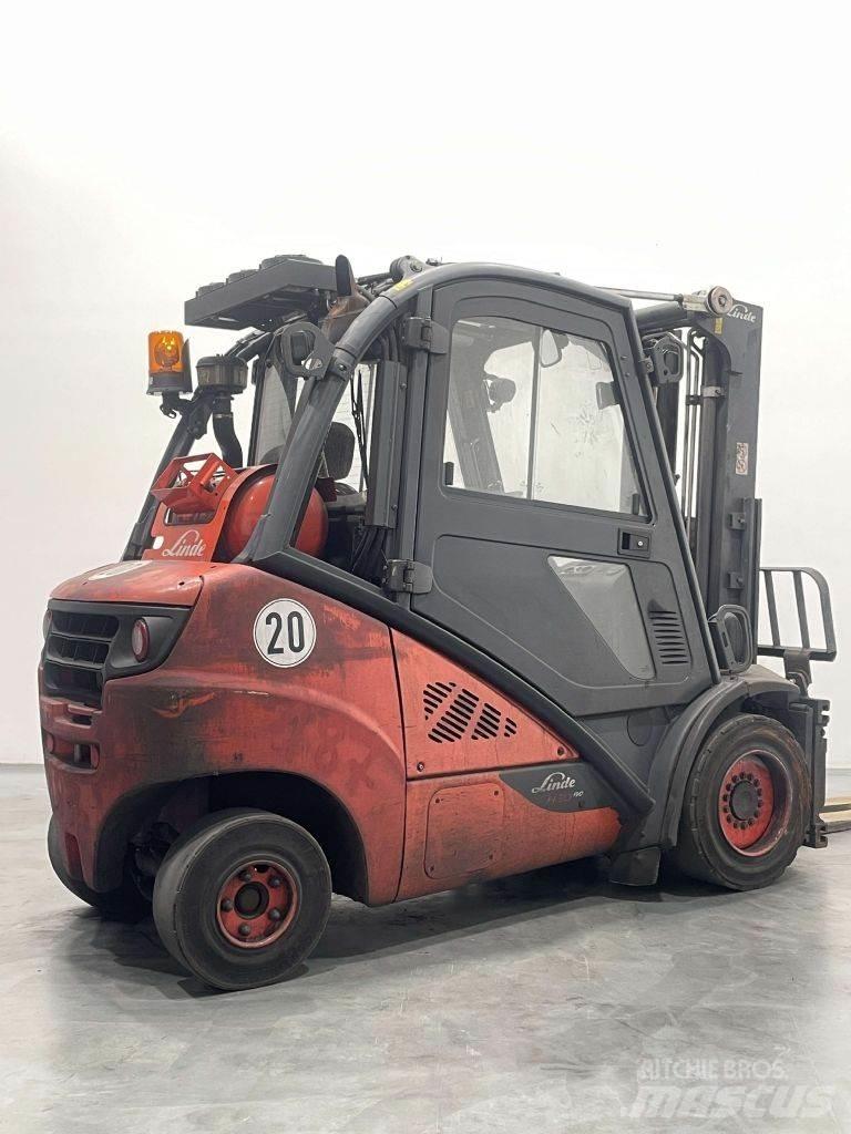 Linde H30T-02-393 LPG'li forkliftler