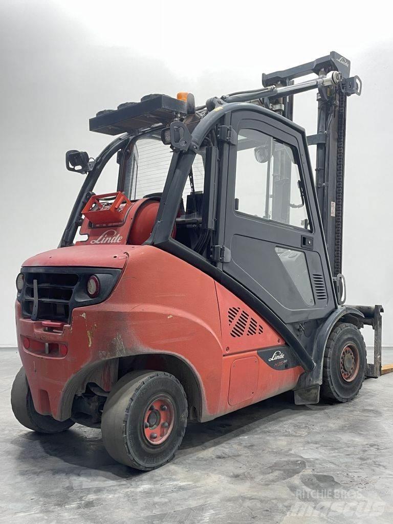 Linde H35T-02-393 LPG'li forkliftler