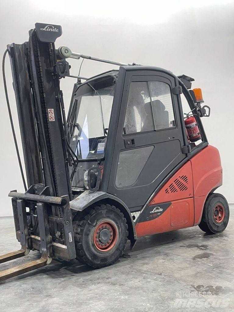 Linde H35T-02-393 LPG'li forkliftler