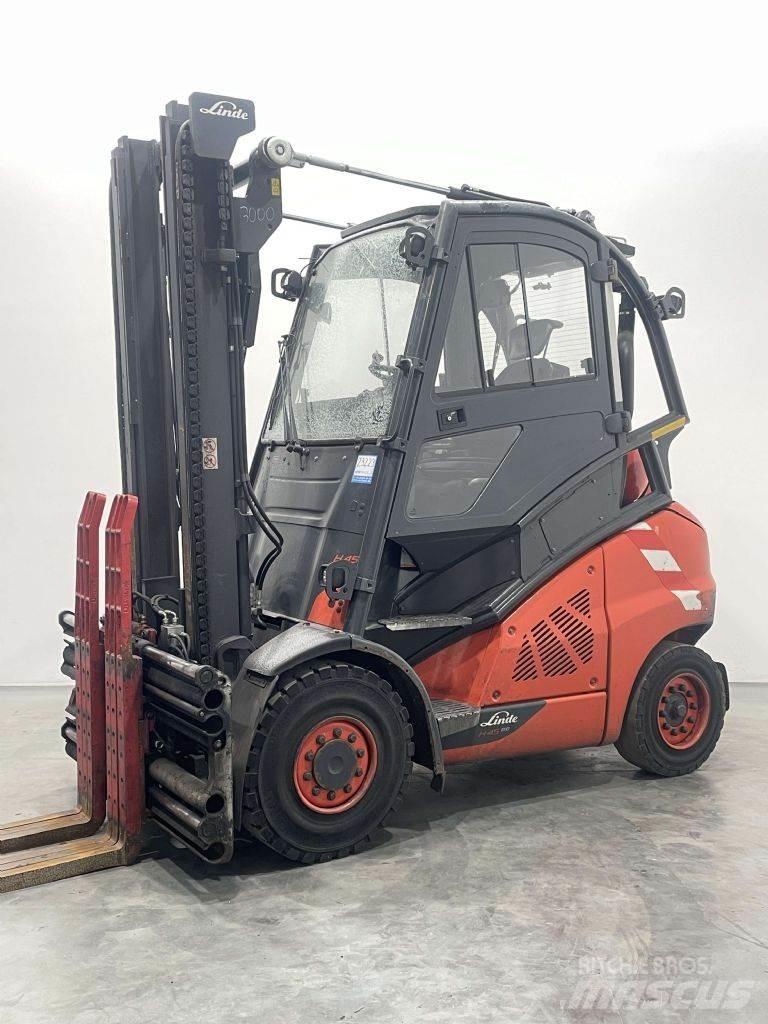 Linde H45T-02-394 LPG'li forkliftler