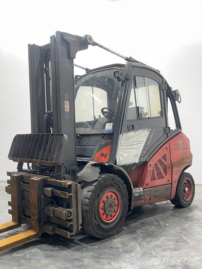 Linde H50D-02-394 Dizel forkliftler