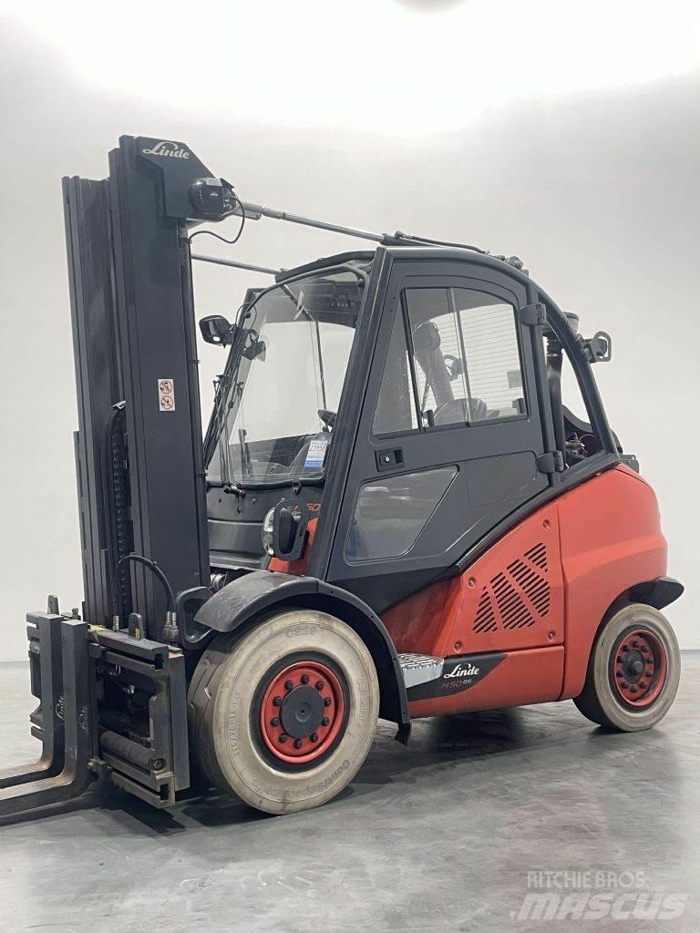 Linde H50T-02-394 LPG'li forkliftler