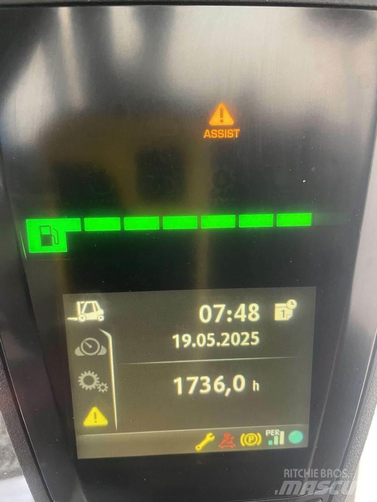 Linde H50T-02-394 LPG'li forkliftler