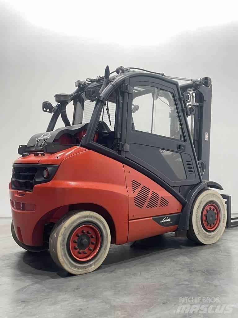 Linde H50T-02-394 LPG'li forkliftler