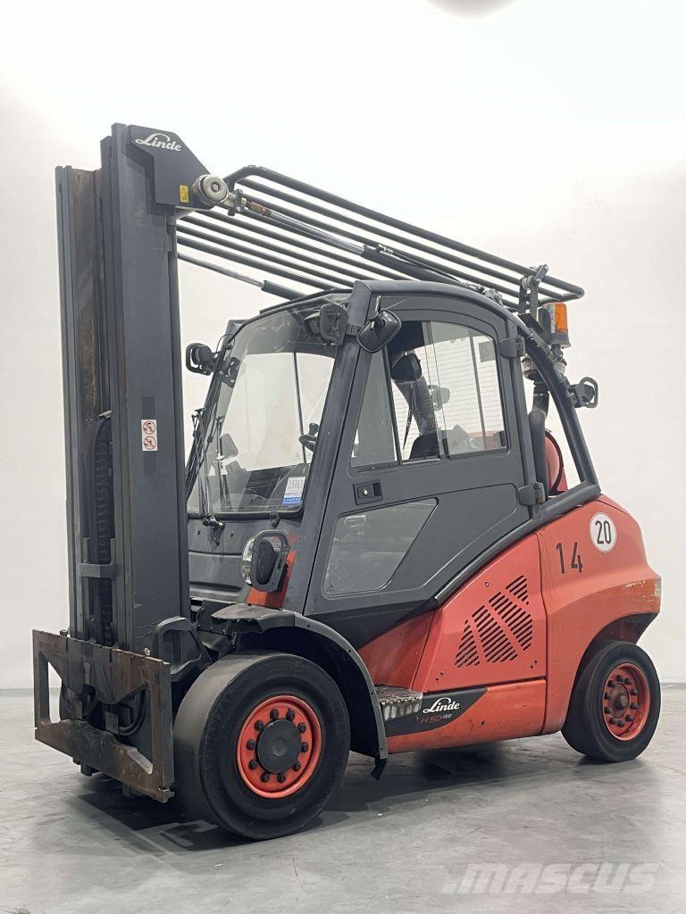 Linde H50T-02/600-394 LPG'li forkliftler