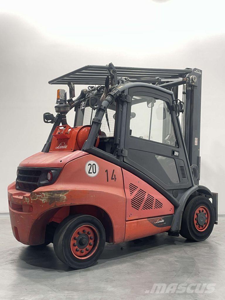 Linde H50T-02/600-394 LPG'li forkliftler