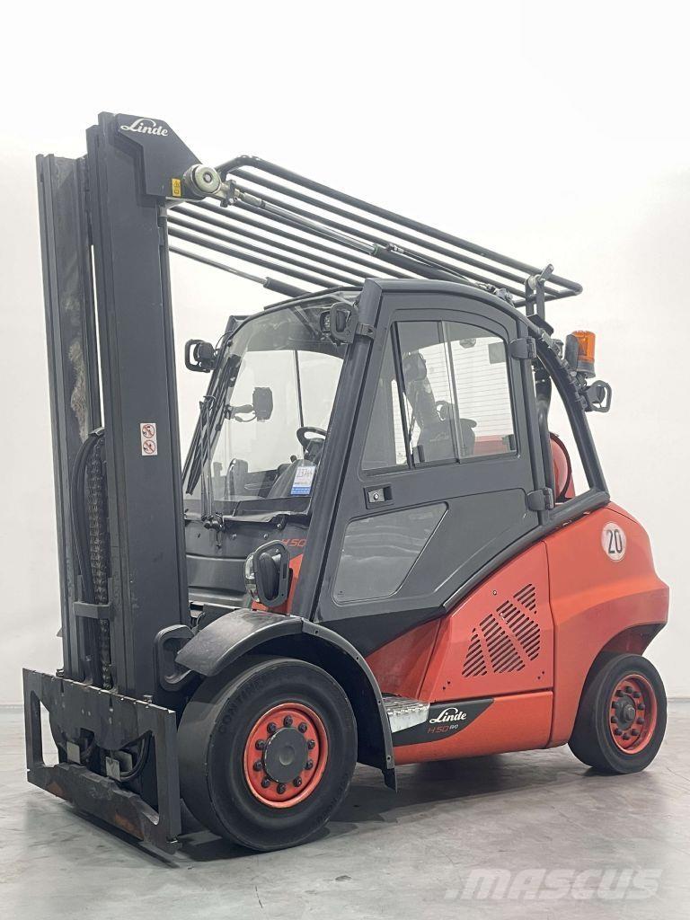 Linde H50T-02/600-394 LPG'li forkliftler