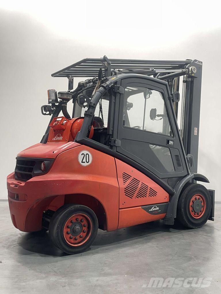 Linde H50T-02/600-394 LPG'li forkliftler
