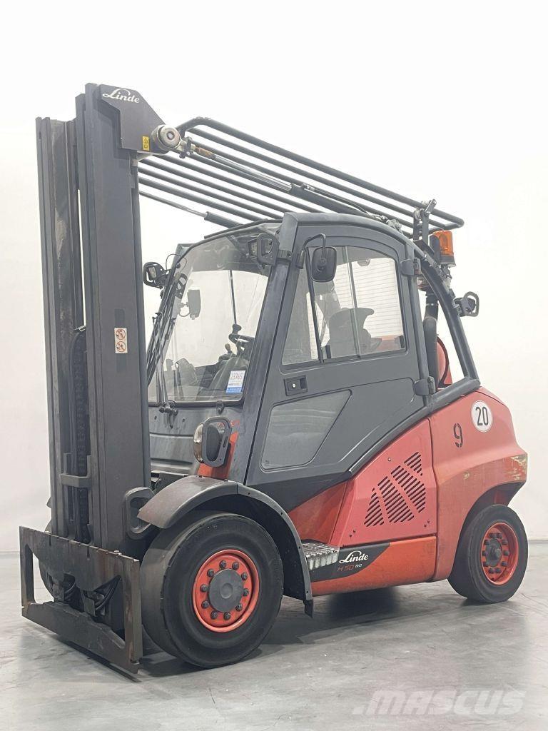 Linde H50T-02/600-394 LPG'li forkliftler