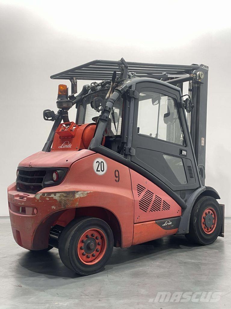 Linde H50T-02/600-394 LPG'li forkliftler